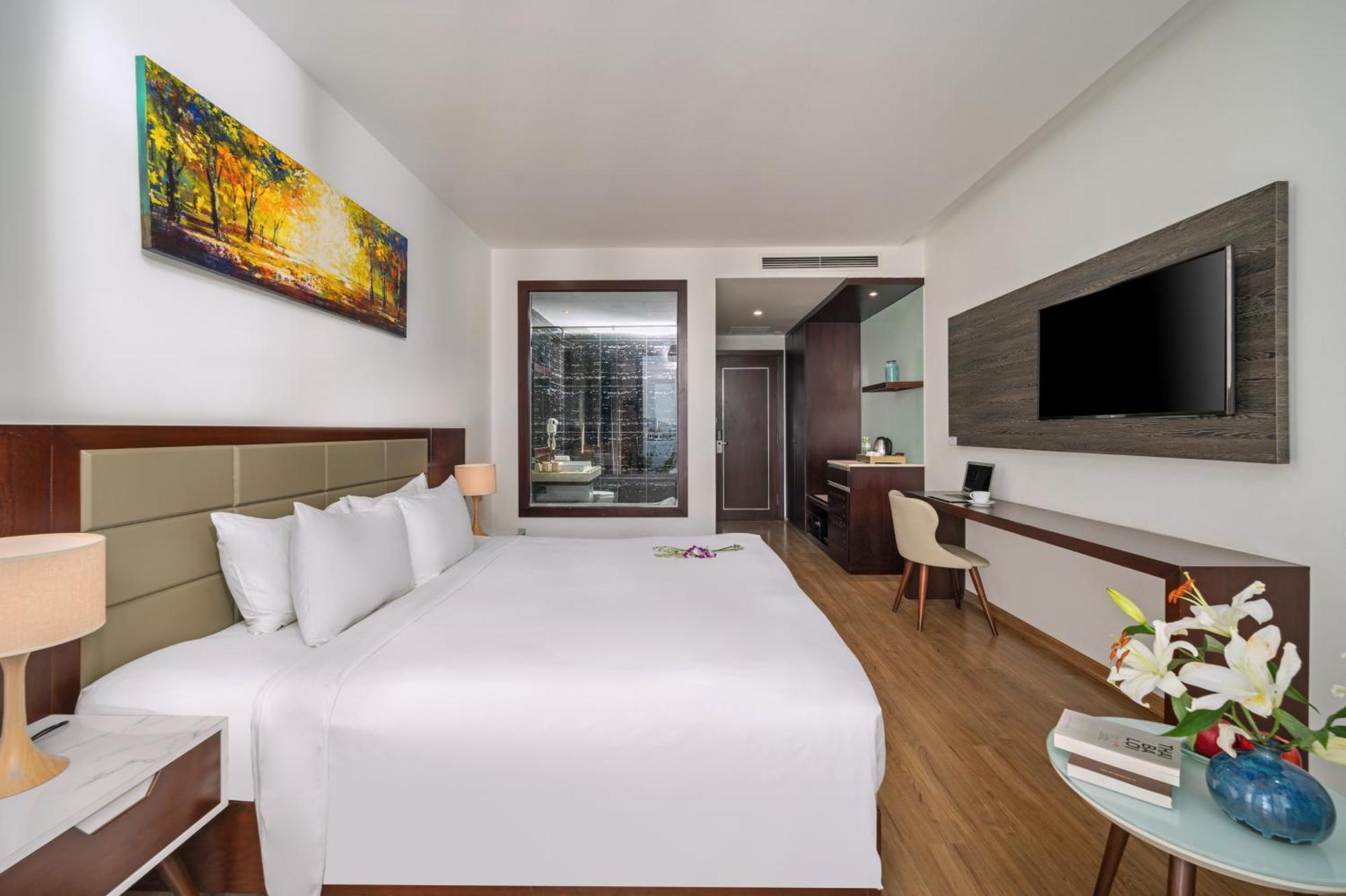 เอเรีย แกรนด์ โฮเต็ล แอนด์ สปา Hotel ดานัง ภายนอก รูปภาพ
