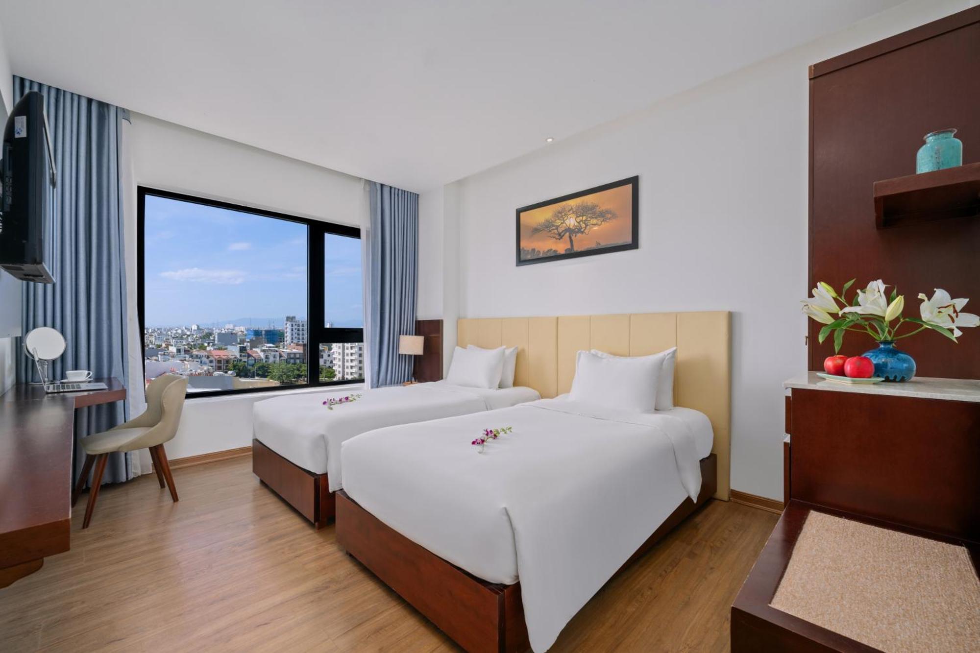 เอเรีย แกรนด์ โฮเต็ล แอนด์ สปา Hotel ดานัง ภายนอก รูปภาพ